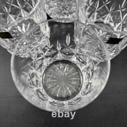 Hoya Double Old Fashioned Glass Cut Crystal CYT713U 4Pc Set