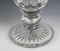 Huge 24 Galway Crystal Vase Covered Urn Trophy Cut Irish Glass Ireland Lead