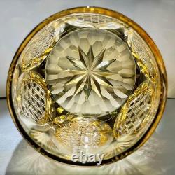 Japanese Crystal Whiskey Glass, Cut Crystal Pattern, Luxury Cocktail Astronom