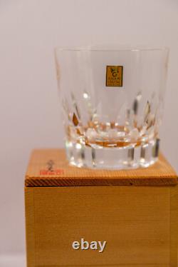 Kagami Crystal Glass T394 C-312 Cut Glass Whiskey Tumbler Made in Japan New Kagami Crystal Glass T394 C-312 Cut Glass Whiskey Tumbler Made in Japan New