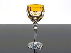 Katharinen Anna Hutte Ann5 Cut-to-clear Cased Crystal Hock Wine Glasses Set Of 6