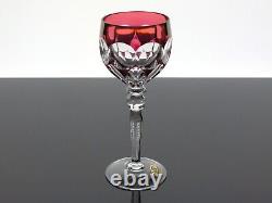 Katharinen Anna Hutte Ann5 Cut-to-clear Cased Crystal Hock Wine Glasses Set Of 6
