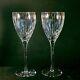 LENOX GRANDURE WATER GLASSES, 8 5/8, 8 oz, Cut Lead Crystal, 22K Trim, 2PCS