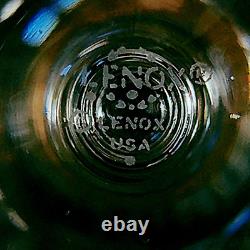 LENOX GRANDURE WATER GLASSES, 8 5/8, 8 oz, Cut Lead Crystal, 22K Trim, 2PCS