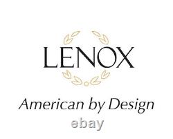 LENOX GRANDURE WATER GLASSES, 8 5/8, 8 oz, Cut Lead Crystal, 22K Trim, 2PCS