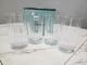 LOT SET 4 Miller Rogaska Soho Highball Tumblers 3 pc Vertical Cut Crystal Hiball