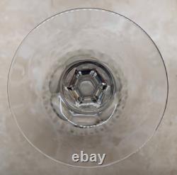 LOT of FOUR (4) Mikasa ARCTIC LIGHTS Crystal 8.5 Iced Tea Glasses Vertical Cuts