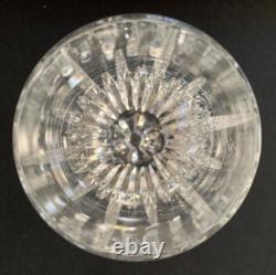 LOT of FOUR (4) Mikasa ARCTIC LIGHTS Crystal 8.5 Iced Tea Glasses Vertical Cuts