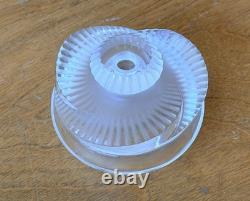 Lalique France Paris Art Cut Crystal Glass Sculpture Baptiste Perfume Bottle Vtg