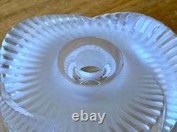 Lalique France Paris Art Cut Crystal Glass Sculpture Baptiste Perfume Bottle Vtg