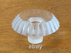 Lalique France Paris Art Cut Crystal Glass Sculpture Baptiste Perfume Bottle Vtg