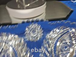 Large 12 tray platter American Brilliant Period Cut Glass Crystal Anne / Laurel