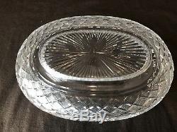 Large Waterford Prestige Collection Kennedy Cut Crystal Centerpiece Bowl