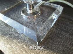 Laura Ashley Paloma Cut Glass / Crystal Table/Bedside Lamp Base Stunning Quality