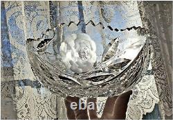 Lead Cut Crystal Antique Bowl. ABP Bowl. Irving Cut Company USA