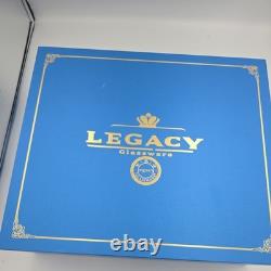 Legacy Crystal Whiskey Glass Set 4 Glasses & Decanter