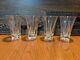Lenox Cut Crystal Swedish Lodge Set of 4 Scalloped Highball Glasses