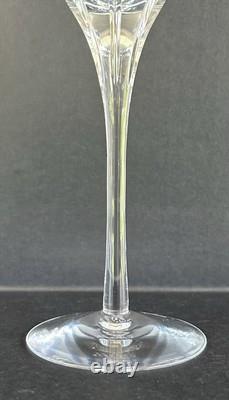 Lenox Firelight Gold Crystal Water Goblets Wine Glasses 8 5/8 Set of 7