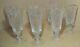 Lot of 7 Tyrone Crystal Cut Glass 8 Iced Tea Glasses