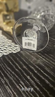 MARQUIS By Waterford Wine Glasses Set Of 4. CUT CRYSTAL 12 oz Italy NEW