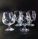 MIKASA OLYMPUS BRANDY SNIFFTER GLASSES, Cut Lead Crystal, 4PCS SET