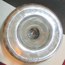 MONUMENTAL ANTIQUE APOTHECARY BOTTLE DRUGGIST Glass CUT CRYSTAL PHARMACY JAR