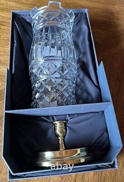 Macys Exclusive Waterford Crystal Luminary Mission Hurricane Signed Jim O'Leary