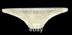 Magnificent 14 Vintage Bohemian Hand-Cut Lead Crystal Master Centerpiece Bowl