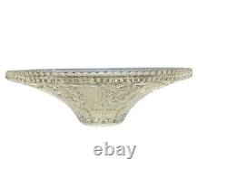 Magnificent 14 Vintage Bohemian Hand-Cut Lead Crystal Master Centerpiece Bowl