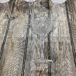 Marquis By Waterford Brady Pattern Clear Cut Crystal 14oz Water Goblet Set Of 11