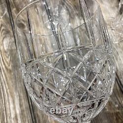 Marquis By Waterford Brady Pattern Clear Cut Crystal 14oz Water Goblet Set Of 11
