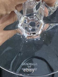 Marquis By Waterford Brady Pattern Clear Cut Crystal 14oz Water Goblet Set Of 11