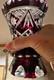 Matched Set Czech Crystal Glass Cut to Clear Vases 5.5 T Ruby Red Vintage