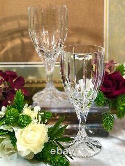 Mikasa Berkley Wine Glass Vintage Cut Crystal Transparent Set of 4