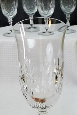 Mikasa Cameo Iced Tea Glass / Elegant Blown Cut Crystal Set of 6 Nice