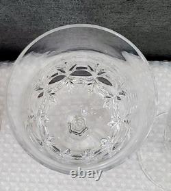 Mikasa Cameo Iced Tea Glass / Elegant Blown Cut Crystal Set of 6 Nice