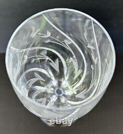 Mikasa English Garden Crystal Water Goblets Glasses 9 Set of 11