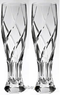 Mikasa Olympus Stemware Brilliant Cut Crystal Champagne, Pilsner & Goblets Sets