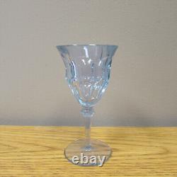 Moser Cut Crystal ALEXANDRITE / NEODYMIUM Small Cordial Glasses Set of Six