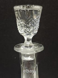 NEVER USED Wedgwood Majesty Vintage Cut Crystal Glass Decanter & Stopper 12'