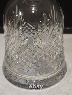 NEVER USED Wedgwood Majesty Vintage Cut Crystal Glass Decanter & Stopper 12'