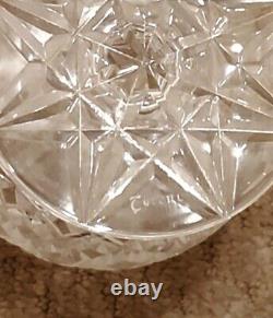 NEW UNUSED Waterford Tyrone Set of 2 Shannon Tulip Brandy Glasses in Box 1970's