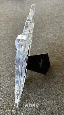 NEW Waterford Cut Lead Crystal Frame 5 x 7 Luxury Wedding Collection Gift