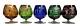 Nachtmann Crystal Case Cut to Clear Brandy Snifter Glass Set of 5! Excellent Con