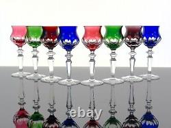 Nachtmann Marilyn Cut-to-clear Cased Crystal Cordial Glasses Set Of 8