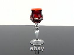 Nachtmann Marilyn Cut-to-clear Cased Crystal Cordial Glasses Set Of 8