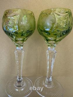 Nachtmann Traube Cordials Set Of Six Cut To Clear