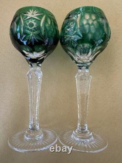 Nachtmann Traube Cordials Set Of Six Cut To Clear