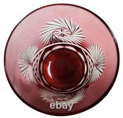 Nachtmann Traube Cut to Clear Crystal Whiskey Glasses Set of 5! Excellent Cond