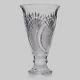 Nib Waterford Crystal Seahorse 13 Diamond & Wedge Cut Footed Vase New
